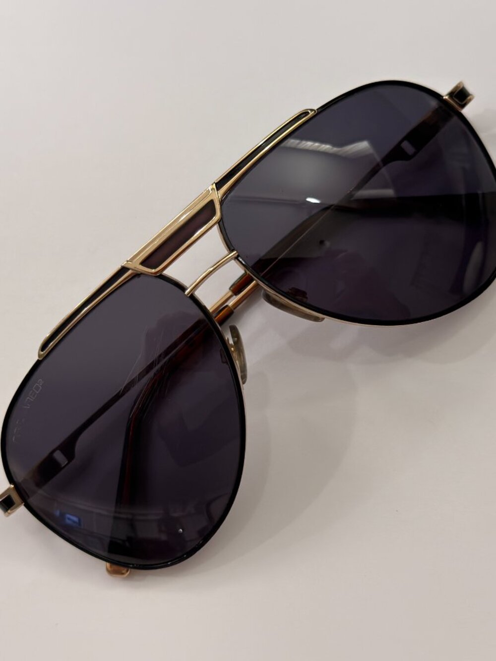 DSQUARED2 Black and Gold Sunglasses - Picture 8 of 9